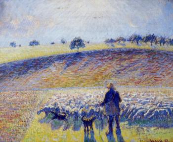 卡米耶 畢沙羅 Shepherd and Sheep 卡米耶 畢沙羅 Shepherd and Sheep